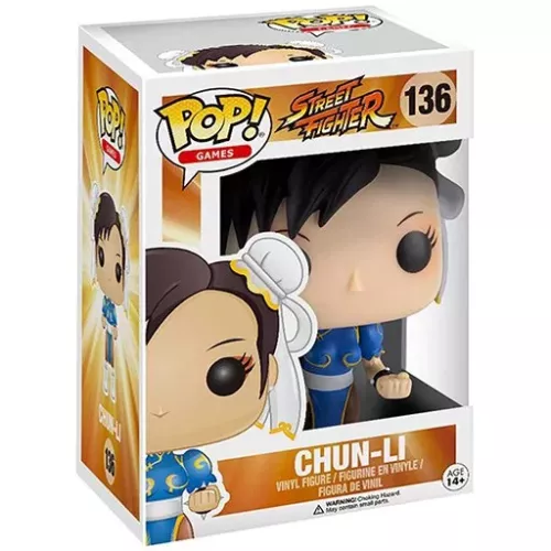 Funko Pop! Chun-Li #70 Street Fighter Asia Vinyl Figure Box