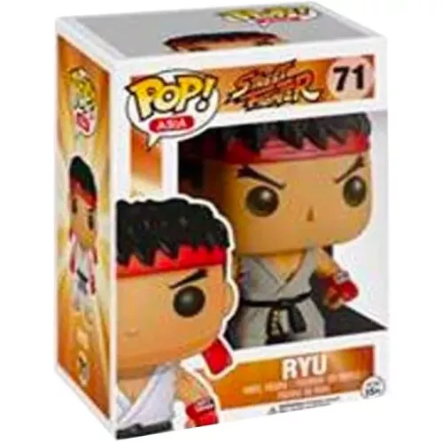 Funko Pop! Ryu #71 Street Fighter Asia Vinyl Figure Box
