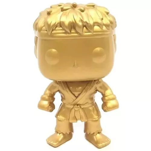 Funko Pop! Ryu #71 Chase Gold Street Fighter Asia Vinyl Figure