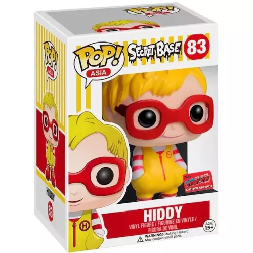 Funko Pop! Hiddy #83 Secret Base Asia Vinyl Figure Box