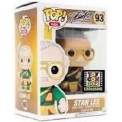 Funko Pop! Stan Lee #93 Green Asia Vinyl Figure Box
