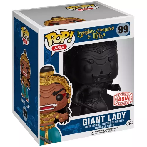 Funko Pop! Giant Lady #99 Matt Black 6 Inch Legendary Creatures & Myths Box