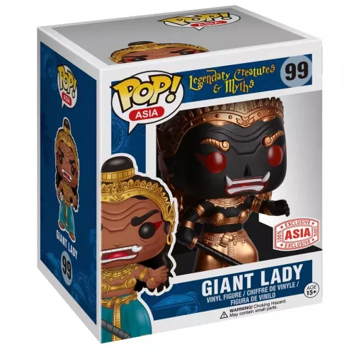 Funko Pop! Giant Lady #99 Black & Gold 6 Inch Legendary Creatures & Myths Box