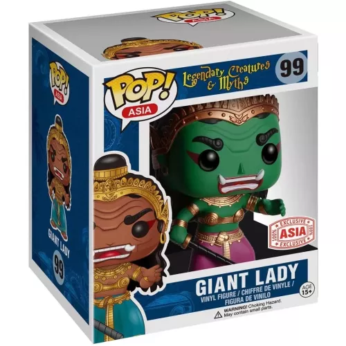 Funko Pop! Giant Lady #99 Green 6 Inch Legendary Creatures & Myths Box