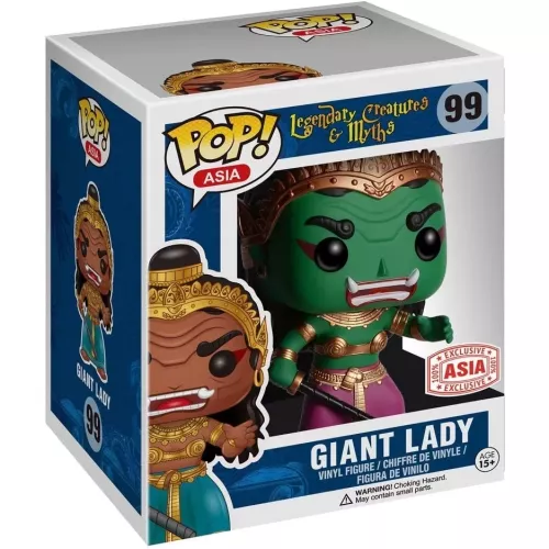 Funko Pop! Giant Lady #99 Light Green 6 Inch Legendary Creatures & Myths Box