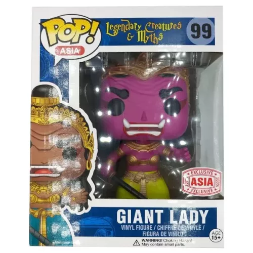 Funko Pop! Giant Lady #99 Magenta 6 Inch Legendary Creatures & Myths Box