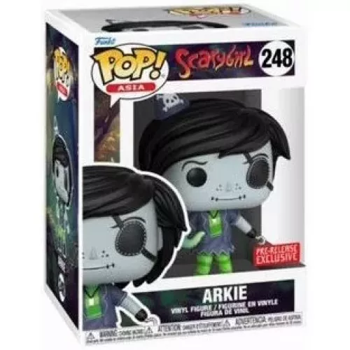 Funko Pop! Arkie #248 Scarygirl Asia Vinyl Figure Box