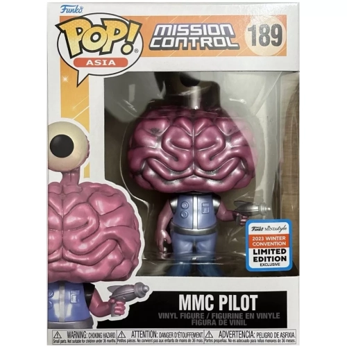Funko Pop! MMC Pilot #189 Mission Control Asia Vinyl Figure Box