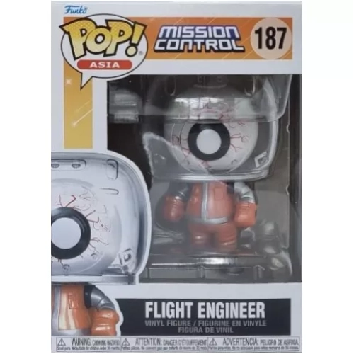 Funko Pop! Flight Engineer #187 Mission Control Asia Box