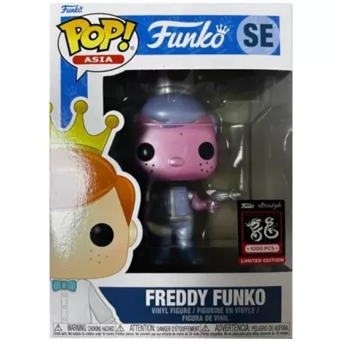 Funko Pop! Freddy Funko SE MMC Flight Pilot Asia Vinyl Figure Box