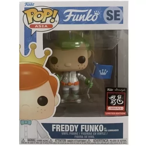 Funko Pop! Freddy Funko SE The Commander Asia Vinyl Figure Box