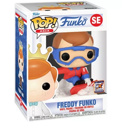Funko Pop! Freddy Funko SE Snowboarding Asia Vinyl Figure Box