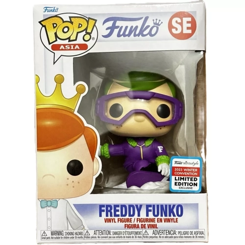 Funko Pop! Freddy Funko SE Snowboarding Purple Asia Box