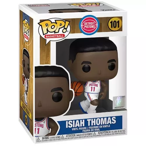 Funko Pop! Isiah Thomas #101 Detroit Pistons Basketball Box