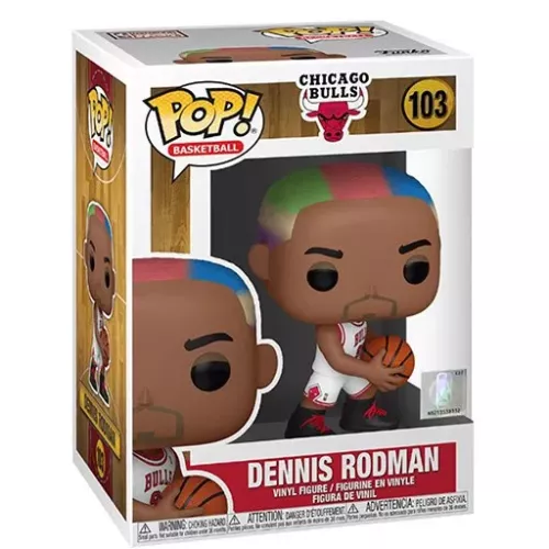 Funko Pop! Dennis Rodman #103 Chicago Bulls Basketball Box