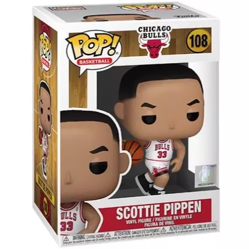 Funko Pop! Scottie Pippen #108 Chicago Bulls Basketball Box