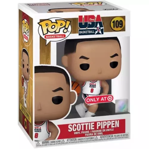 Funko Pop! Scottie Pippen #109 USA Basketball Vinyl Figure Box