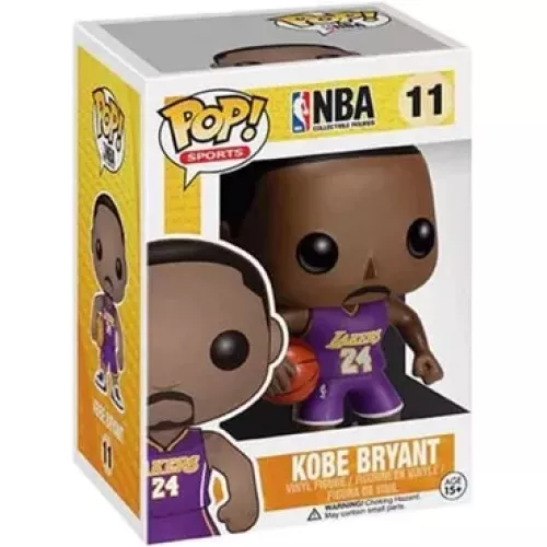 Funko Pop! Kobe Bryant #11 Purple Jersey Los Angeles Lakers Box