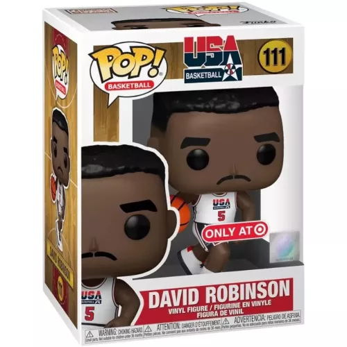 Funko Pop! David Robinson #111 1992 Dream Team USA Basketball Box
