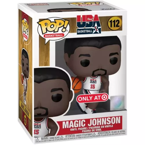 Funko Pop! Magic Johnson #112 1992 Dream Team USA Basketball Box