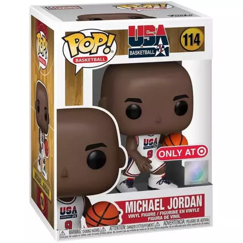 Funko Pop! Michael Jordan #114 1992 Dream Team USA Basketball Box