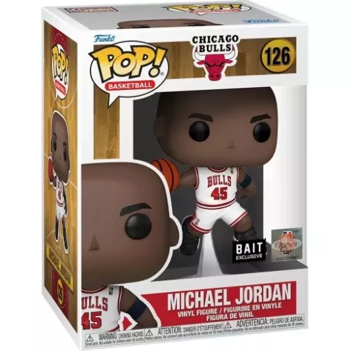 Funko Pop! Michael Jordan #126 Bait Exclusive Chicago Bulls Box