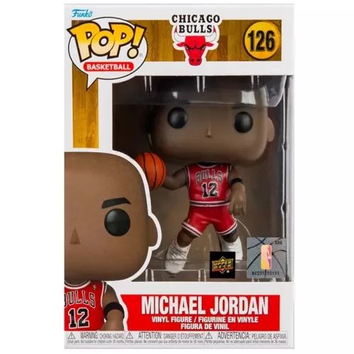 Funko Pop! Michael Jordan #126 Upper Deck Chicago Bulls Box