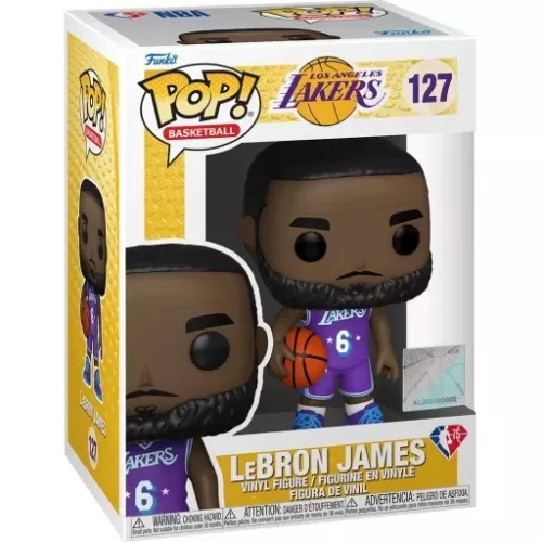 Funko Pop! LeBron James #127 Los Angeles Lakers Basketball Box