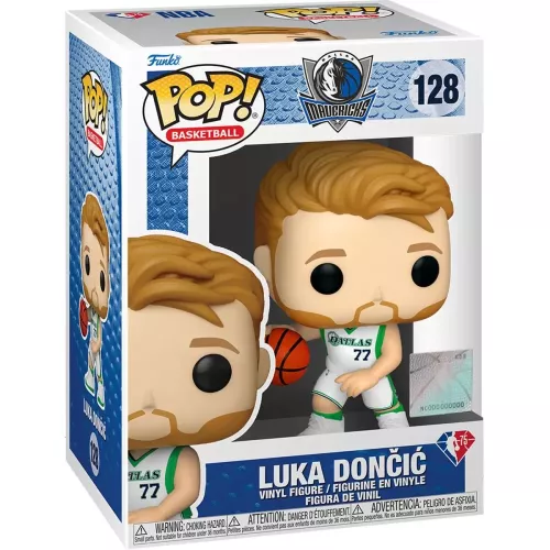 Funko Pop! Luka Dončić #128 Dallas Mavericks Basketball Box