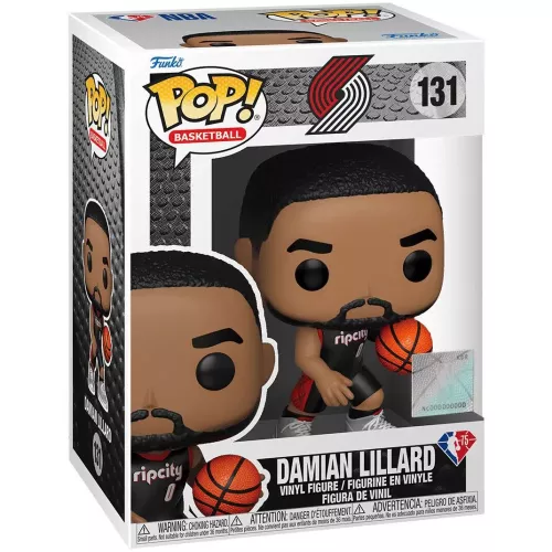 Funko Pop! Damian Lillard #131 Portland Trail Blazers Box