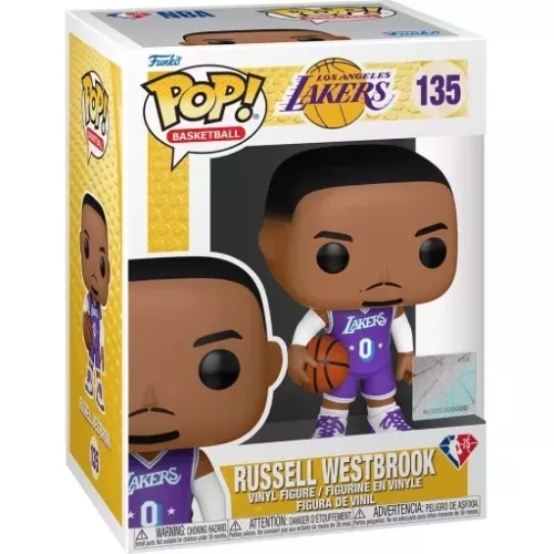 Funko Pop! Russell Westbrook #135 Los Angeles Lakers Box