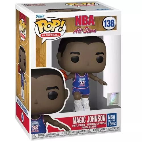 Funko Pop! Magic Johnson #138 NBA All-Star 1992 NBA All-Stars Box