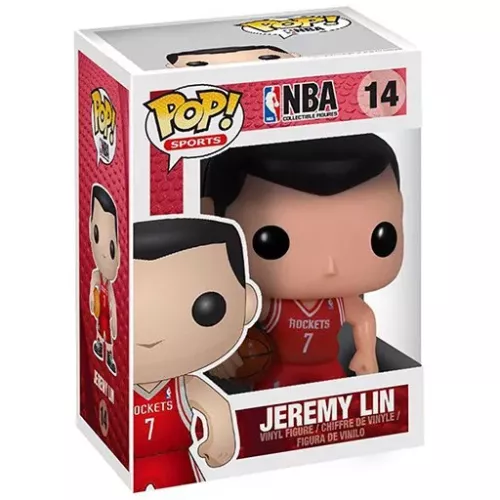 Funko Pop! Jeremy Lin #14 Houston Rockets Basketball Box