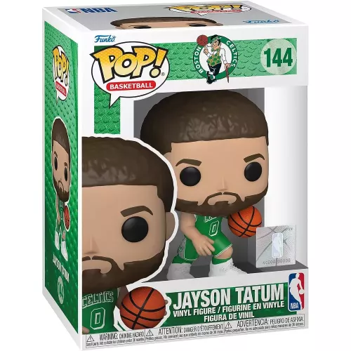 Funko Pop! Jayson Tatum #144 City Edition 2021 Boston Celtics Box