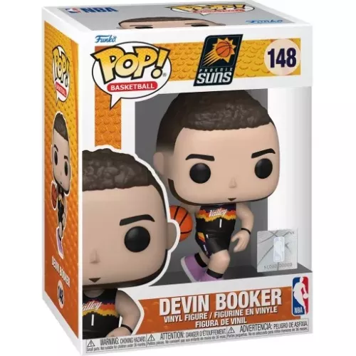 Funko Pop! Devin Booker #148 Phoenix Suns Basketball Box