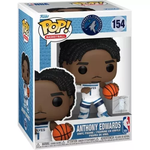 Funko Pop! Anthony Edwards #154 Milwaukee Bucks Basketball Box