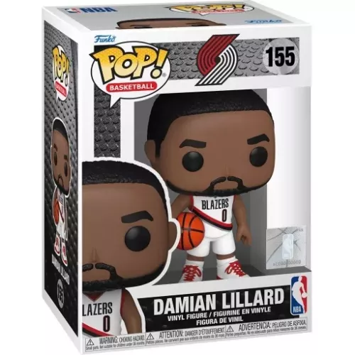 Funko Pop! Damian Lillard #155 Portland Trail Blazers Box