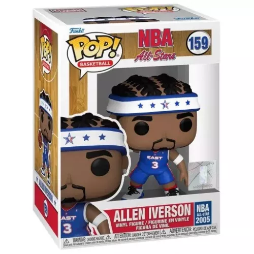 Funko Pop! Allen Iverson #159 NBA All-Star 2005 NBA All-Stars Box