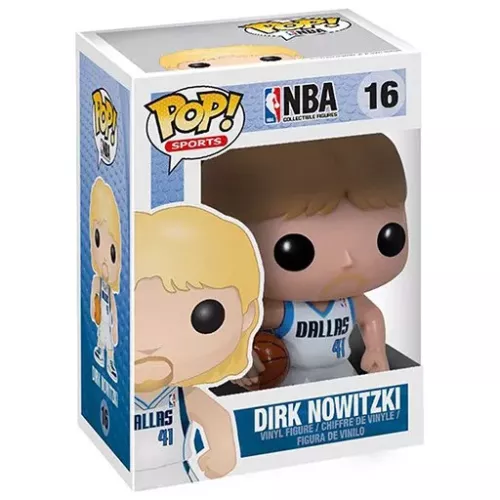 Funko Pop! Dirk Nowitzki #16 Dallas Mavericks Basketball Box