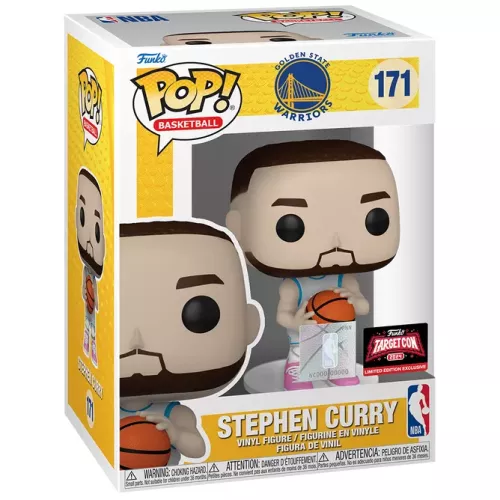 Funko Pop! Stephen Curry #171 Golden State Warriors Box