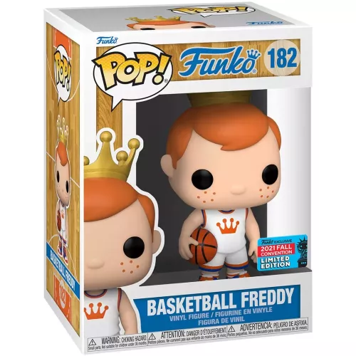 Funko Pop! Basketball Freddy #182 White Funko Original Box