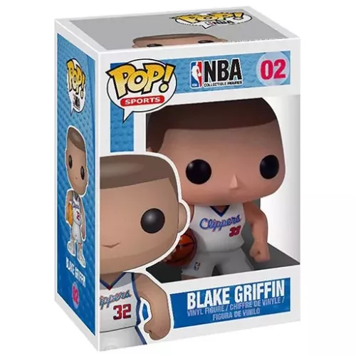 Funko Pop! Blake Griffin #02 Los Angeles Clippers Basketball Box
