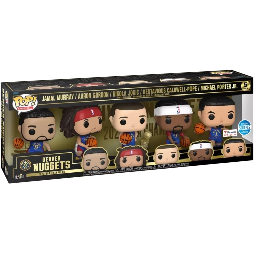 Funko Pop! Jamal Murray 5 Pack Oklahoma City Thunder 2025 NBA Champions Box