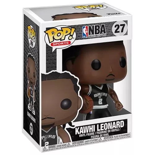 Funko Pop! Kawhi Leonard #27 San Antonio Spurs Basketball Box