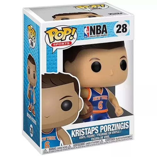 Funko Pop! Kristaps Porzingis #28 New York Knicks Basketball Box