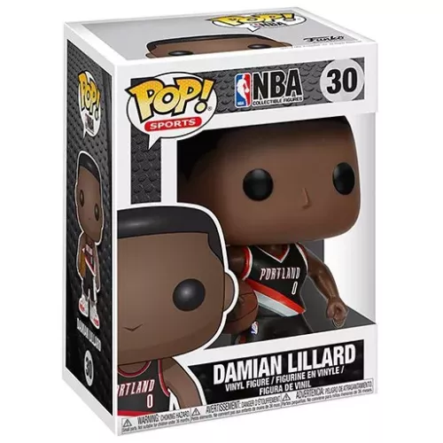 Funko Pop! Damian Lillard #30 Portland Trail Blazers Box