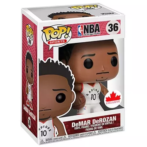 Funko Pop! Demar DeRozan #36 Grosnor Toronto Raptors Box
