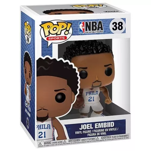 Funko Pop! Joel Embiid #38 Philadelphia 76ers Basketball Box