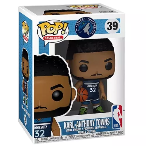 Funko Pop! Karl-Anthony Towns #39 Minnesota Timberwolves Box
