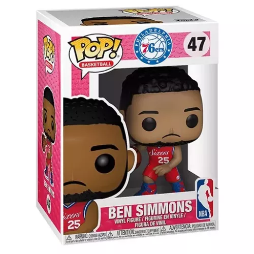 Funko Pop! Ben Simmons #47 Philadelphia 76ers Basketball Box